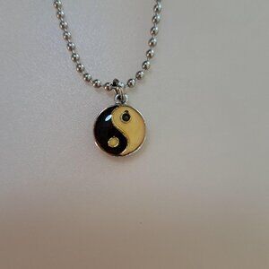 Y2k Yin Yang Necklace